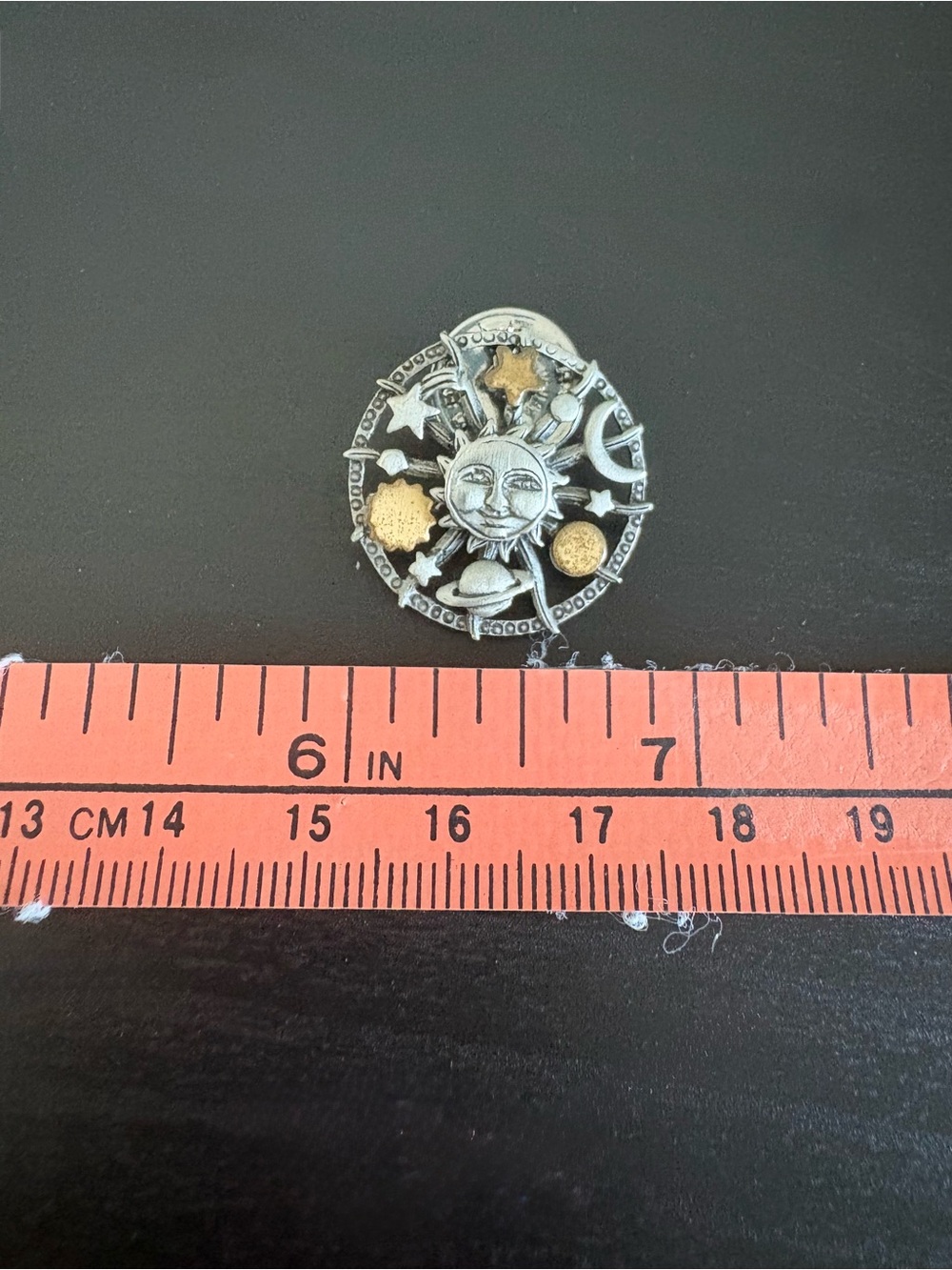 Vintage Celestial JJ Pin - Picture 7 of 7